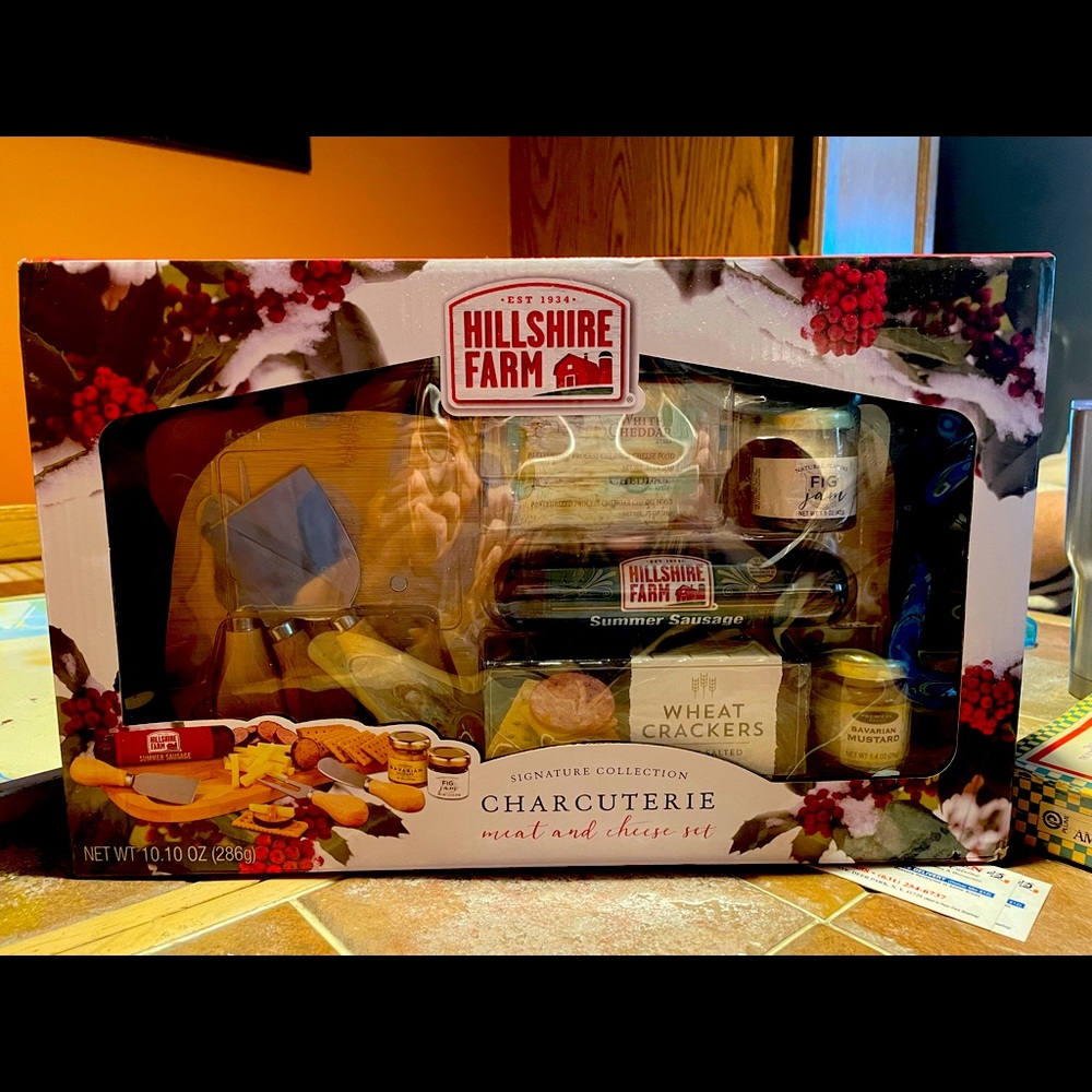 Charcuterie meat & cheese set